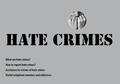 Brochure "Hate Crimes"