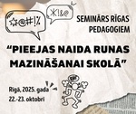 Aicinām Rīgas pedagogus pieteikties bezmaksas semināram “Pieejas naida runas mazināšanai skolā”