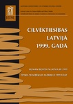 Cilvēktiesības Latvijā 1999. gadā