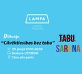 20. jūnija aicinām uz festivāla "Lampa" diskusiju "Cilvēktiesības bez tabu"!